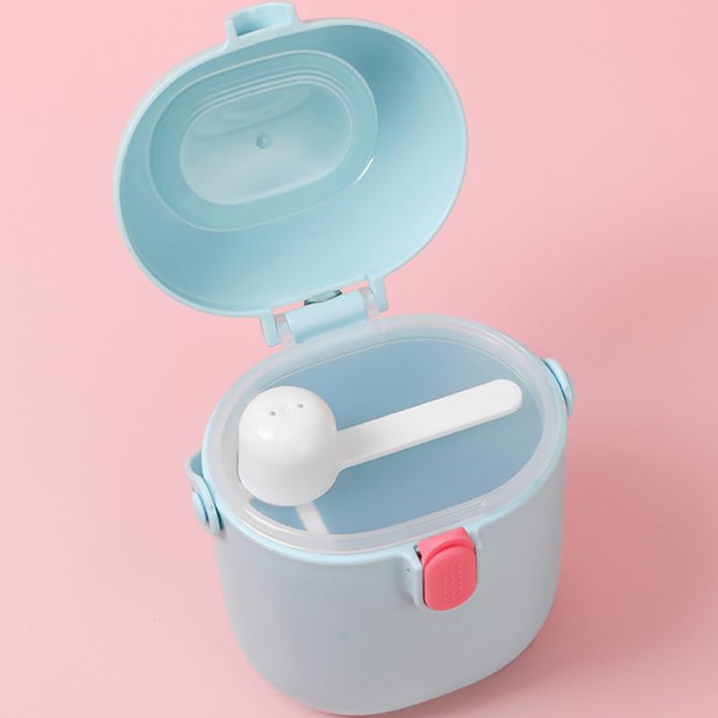2 Set Milk Powder Box Formula Holder Formula Container Food Storage Containers Snack Storage Container Formula Powder Portable Milk Case High Capacity Formula Milk Pp