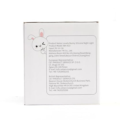 One Fire Night Light for Kids Bunny Cute Lamp, Kawaii 16 Colors Kids Night Light Baby Night Light Lamp, Rechargeable Toddler Night Light for Baby Nursery Night Light,Kids Lamp Nightlight for Kids Room