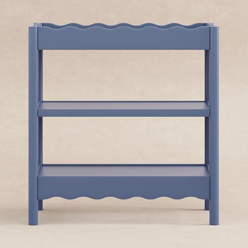 babyletto Swell Changing Table in Cove Blue, Greenguard Gold Certified