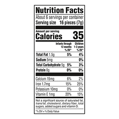 Gerber Lil' Crunchies, Cheddar and Veggie Dip, 1.48 Ounce, 4 Count