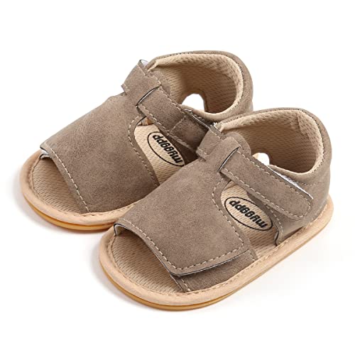 GAISUMMI Baby Girls Sandals Summer Bowknot Infant Crib Shoes Toddler Pu Leather Soft Rubber Sole First Walkers