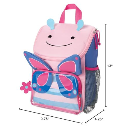 Skip Hop Toddler Backpack, Zoo Preschool Ages 3-4, Butterfly