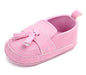 LONSOEN Baby Girls Boys Loafers Prewalker Dress Crib Shoes