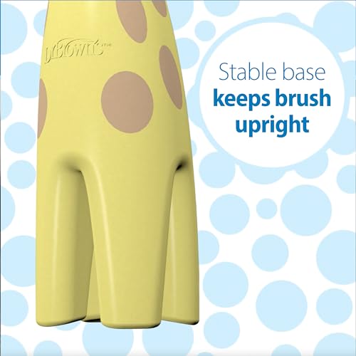 Dr. Brown's Infant-to-Toddler Training Toothbrush, Soft for Baby's First Teeth, Pink Elephant, 0-3 Years (Colors/Styles May Vary)