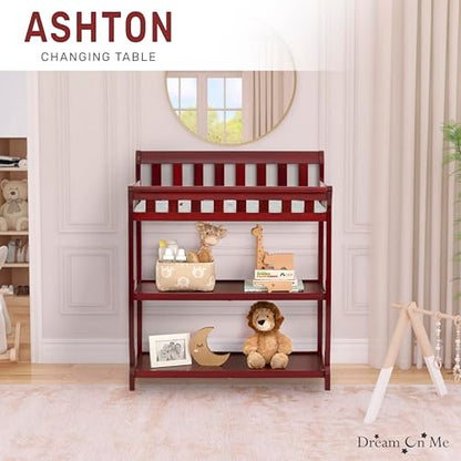 Dream On Me Ashton Changing Table, Natural, 34x20x40 Inch (Pack of 1)