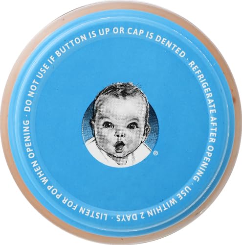 Gerber Stage 2 Baby Food, Organic Apple Spinach with Kale Jar, Fruit & Veggie Puree, Vitamin C, Non-GMO, Baby Food Puree Jars Glass