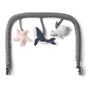 Ergobaby Evolve 3-in-1 Mesh Bouncer, Adjustable Multi Position Baby Bouncer Seat, Fits Newborn to Toddler, Grey Mesh