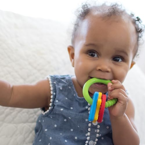 Dr. Brown's AquaCool Water-Filled Baby Teether, Cools & Massages Sore Gums, BPA Free, Pineapple and Apple, 2 Pack, 3m+