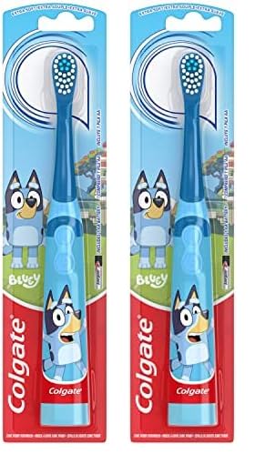 Colgate Kids Bluey Battery Powered Toothbrush and Toothpaste Bundle