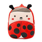 NICE CHOICE Cute Toddler Backpack Toddler Bag Plush Animal Cartoon Mini Travel Bag for Baby Girl Boy 2-6 Years(Grey Elephant)