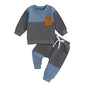 Toddler Baby Mama's Boy Clothes Long Sleeve Sweatshirts Jogger Pant Newborn Boys 2 Piece Outfits Fall Winter