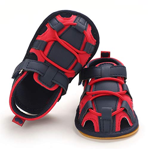 Baby Girls Boys Summer Sandals Unisex Infant Premium Soft Anti-Slip Rubber Sole Toddler Outdoor Beach Walking Shoes