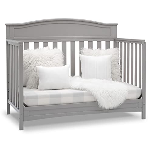Delta Children Emery 4-in-1 Convertible Baby Crib - Greenguard Gold Certified, White