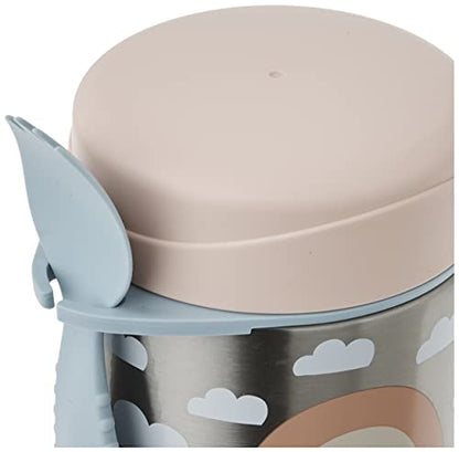 Skip Hop Insulated Baby Food Jar, Sparks Rocket, Stainless Steel, Holds 11oz