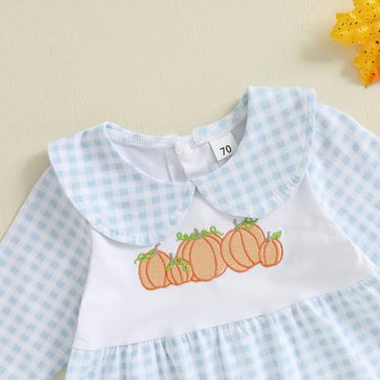 Kuriozud My First Halloween Baby Girl Boy Outfit Newborn Pumpkin Jumpsuit Romper Halloween Footie Pajamas Coming Home Outfit