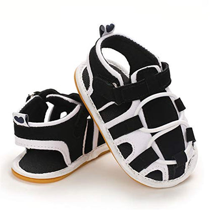 Baby Girls Boys Summer Sandals Unisex Infant Premium Soft Anti-Slip Rubber Sole Toddler Outdoor Beach Walking Shoes