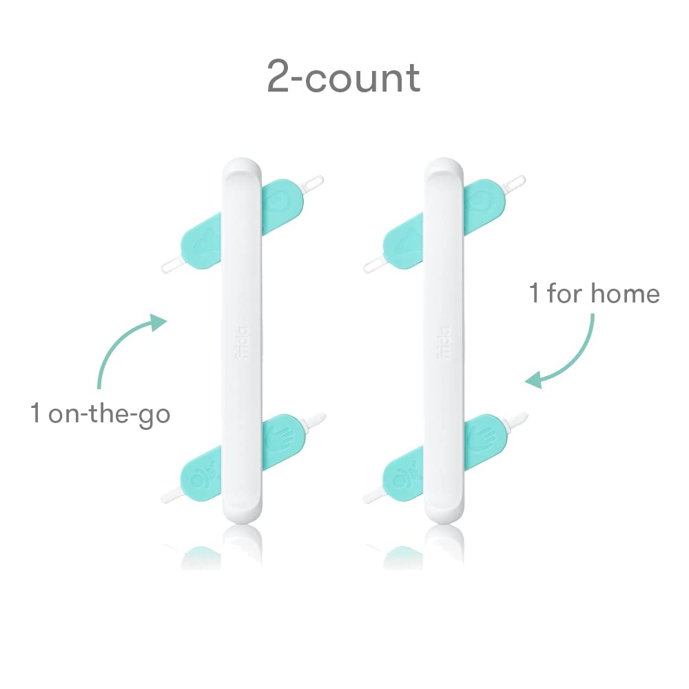 Frida Baby 3-in-1 Nose, Nail + Ear Picker by Frida Baby the Makers of NoseFrida the SnotSucker, Safely Clean Baby's Boogers, Ear Wax & More