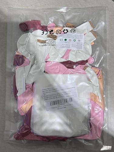 Dusty Pink Balloon Garland Double Stuffed Blush Pink Balloons Baby Pink Latex Balloon Arch Kit Dusty Rose Pastel Pink Party Balloons for Girl Boho Wedding Baby Bridal Shower Birthday Party Decorations