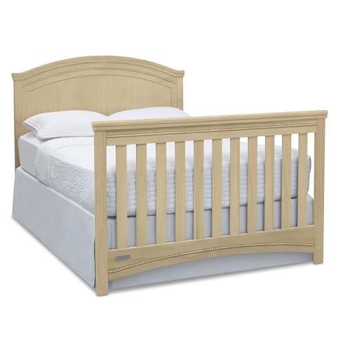 Delta Children Simmons Kids SlumberTime Emma Convertible Crib N More, Grey