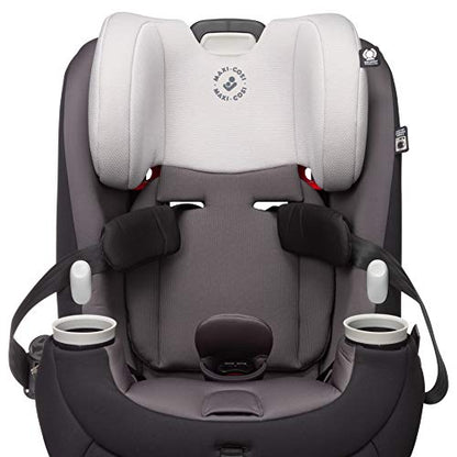 Maxi-Cosi Pria All-in-One Convertible Car Seat, Rear Facing Car Seat for Infants from 4-40 lbs, Forward Facing Car Seat up to 100 lbs in Booster Seat Mode, Rose Pink Sweater