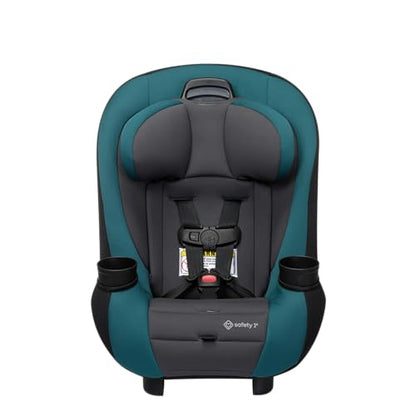 Safety 1st Ellaris 3-in-1 Convertible Car Seat, Slim Fit Design, Rear & Forward-Facing, 5-Position Headrest, 3-Across Fit, Travel-Friendly with Machine-Washable Seat Pad, Peacock Blue
