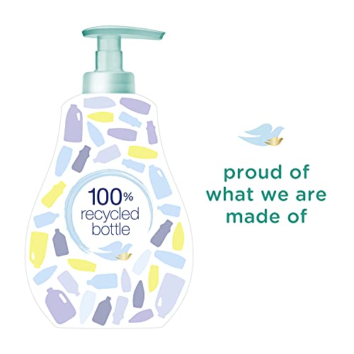 Baby Dove Sensitive Skin Care Baby Wash Fragrance Free Moisture For Baby Bath Time Fragrance Free and Hypoallergenic, Washes Away Bacteria 34 oz (Pack of 1)