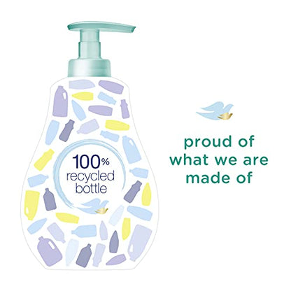 Baby Dove Sensitive Skin Care Baby Wash Fragrance Free Moisture For Baby Bath Time Fragrance Free and Hypoallergenic, Washes Away Bacteria 34 oz (Pack of 1)