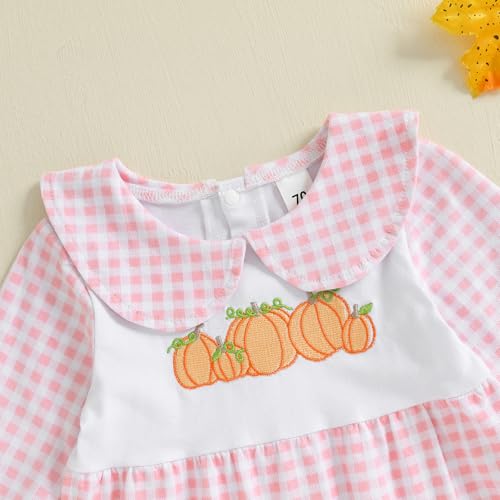 Kuriozud My First Halloween Baby Girl Boy Outfit Newborn Pumpkin Jumpsuit Romper Halloween Footie Pajamas Coming Home Outfit