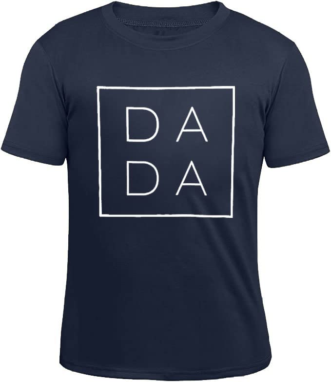 MNLYBABY Dad Shirts for Men Funny DADA Letter Print Graphic Tshirts Father Daddy Papa Gifts Tee Tops