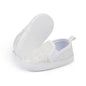 Morbido Infant Baby Boys Girls Canvas Sneaker Toddler Slip On Anti Skid Newborn First Walkers Candy Shoes for 0-18 Months