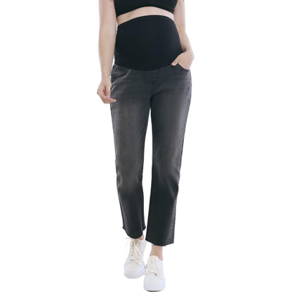 Motherhood Maternity Women's Secret Fit Over The Belly Slim Straight Leg Pregnancy Jeans