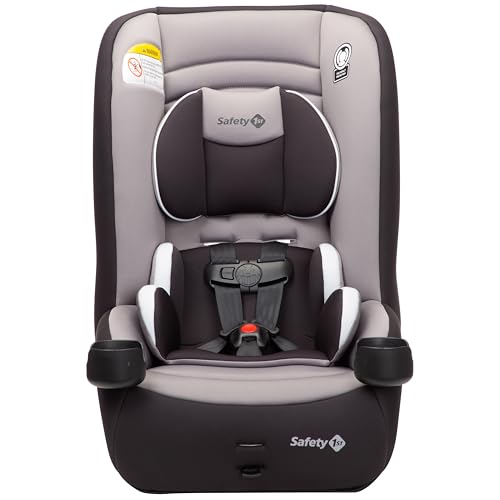 Safety 1st Jive 2-in-1 Convertible Car Seat, Rear Facing Car Seats for Babies (5-40 lbs, 19-40"), Forward Facing Carseat for Toddlers (22-65 lbs, 29-49"), Harvest Moon