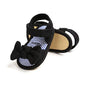 COSANKIM Infant Baby Girls Summer Sandals with Flower Soft Sole Newborn Toddler First Walker Crib Dress Shoes