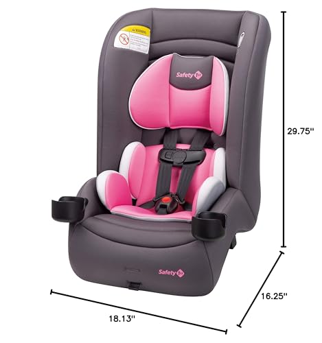Safety 1st Jive 2-in-1 Convertible Car Seat, Rear Facing Car Seats for Babies (5-40 lbs, 19-40"), Forward Facing Carseat for Toddlers (22-65 lbs, 29-49"), Harvest Moon