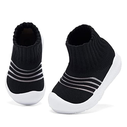 MORENDL Toddler Sock Shoes Baby Walking Shoes Infant Slippers Boys & Girls Non-Slip Sneakers