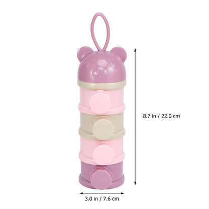 2pcs Baby Formula mam Baby Bottles Baby Formula containers for Travel Formula Dispenser Newborn Milk Powder Dispenser Packaging Container Baby Feeding Tool Milk Powder Box
