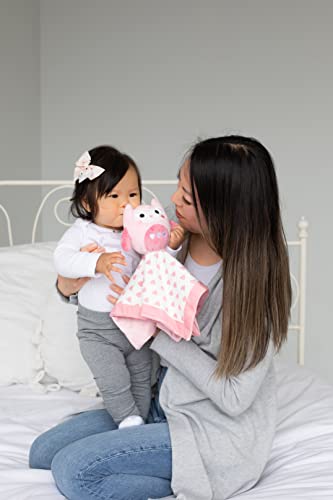 Pearhead Cloud Security Blanket, Soft Baby Lovey for Babies, Snuggle Toy Stuffed Animal, Newborn Infant and Toddler Security Toy, Baby Boy or Baby Girl Lovie, New Baby Gift, White Cloud Lovey