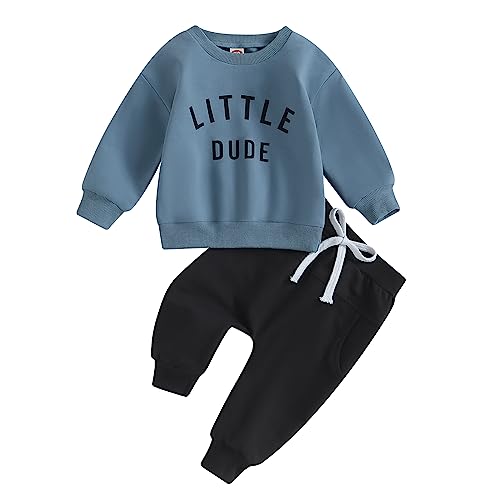 Toddler Baby Mama's Boy Clothes Long Sleeve Sweatshirts Jogger Pant Newborn Boys 2 Piece Outfits Fall Winter