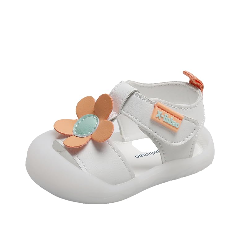 Baby Summer Sandals Breathable Mesh Rubber Sole Non-Slip Outdoor Shoes for Boys and Girls 9-30 Months