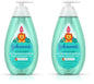 Johnson's Kids No More Tangles 2-in-1 Detangling Shampoo & Conditioner for Kids & Toddlers, Gentle & No More Tears, Hypoallergenic & Free of Parabens, Sulfates & Dyes, 20.3 fl. oz