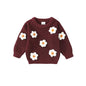 Infant Toddler Baby Girl Oversized Sweater Long Sleeve Sweaters Fall Winter Tops Clothes