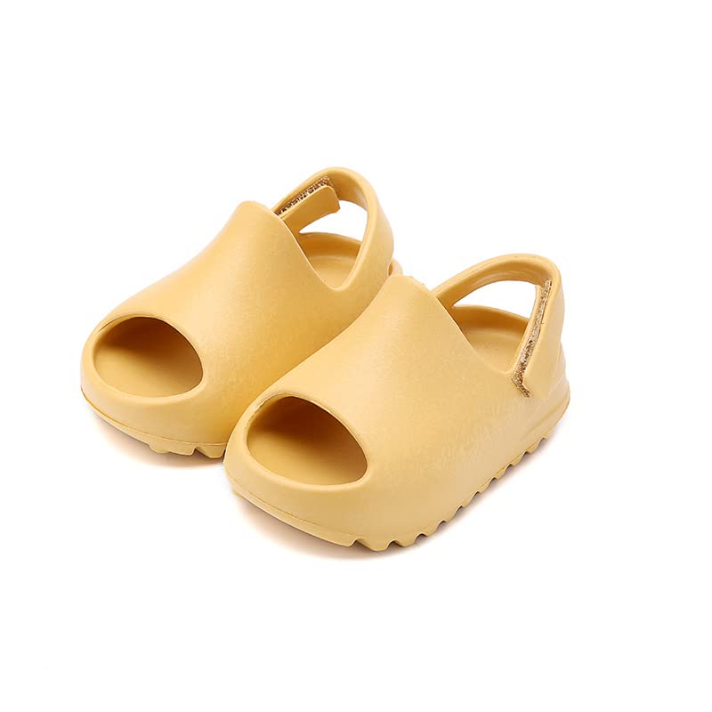 Toddler Little Kids Slides Sandals, Kid Summer Slip On Slides Sandals,Slippers with Strap Anti-slip Water Shoes，Indoor Outdoor Lightweight Slippers Sandals for Boys and Girls