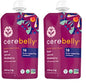 Cerebelly Organic Baby Food Pouches Variety Pack – Organic Veggie Purees for Toddlers | No Added Sugar, Fiber, Non-GMO | Blended Toddler Pouches | 4 Ounce BPA-Free Pouch | 4 Flavors | 8 Count