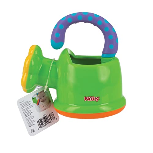 Nuby Watering Can Bath Toy for Baby - 18+ Months - Interactive and Fun Baby Bath Essentials