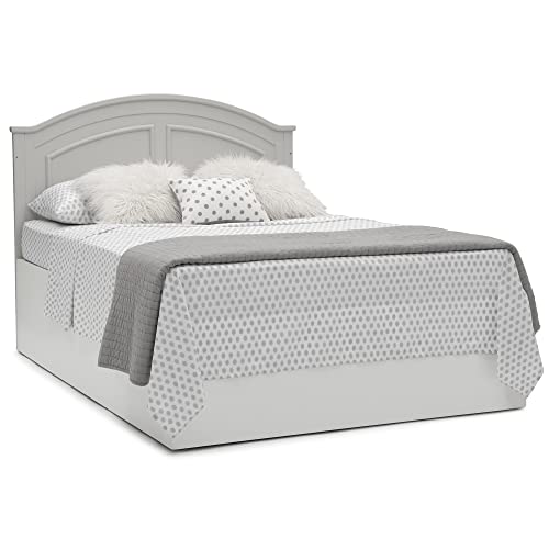 Delta Children Perry 6-in-1 Convertible Crib - Greenguard Gold Certified, Bianca White