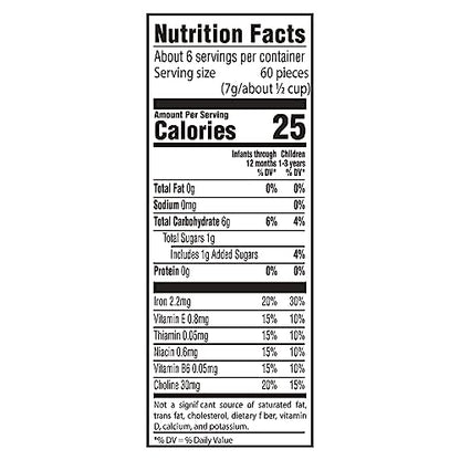 Gerber Baby Snacks, Baby Food, Puffs, Strawberry Apple, 1.48 Ounce