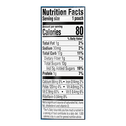 Gerber Baby Food Pouches, Toddler 12+ Months, Assorted Fruit Variety Pack, 3.5 Ounce (Set of 18)