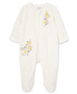 Little Me Clothes for Baby Girls' 100% Cotton Scratch-Free Tag Footie Sleeper, Preemie to 9 Months