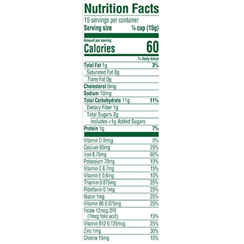 Gerber Toddler Food, Multigrain Banana Apple Strawberry Cereal, 8g Whole Grains, Iron, Zinc & Vitamin B12, Toddler Cereal, 6-Pack