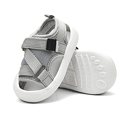 OAISNIT Baby Boys Girls Sports Sandals Lightweight Anti-Slip Rubber Sole Beach Aquatic Water Shoes Summer Toddler First Walking Shoe